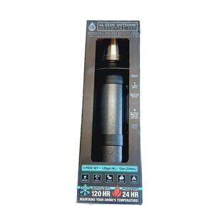 TAL 4L Zeus Outdoor Essential 5 Piece Set 4L Bottle With 4 12oz Stainless Steel